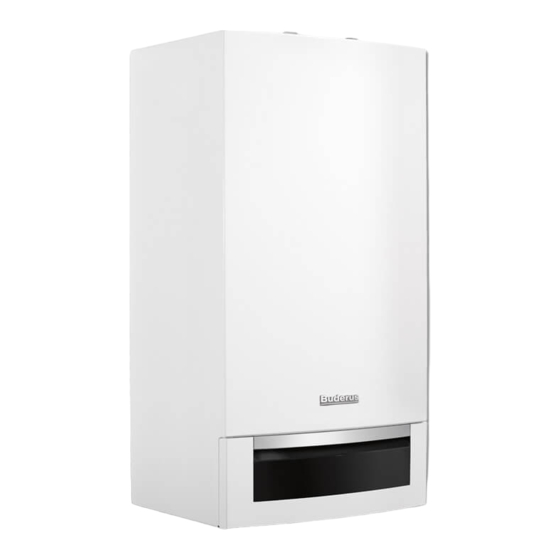 Buderus Logamax plus GB172-14 Montage- Und Betriebsanleitung