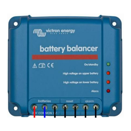 Victron energy Battery Balancer Kurzanleitung
