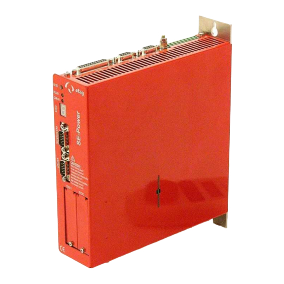 afag SE-Power Handbuch