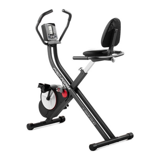 Pro-Form PFEVEX71917.0 Bedienungsanleitung