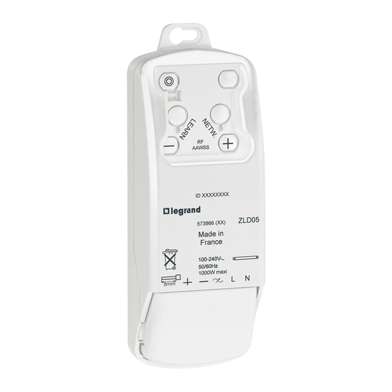 LEGRAND 5738 66 Handbuch