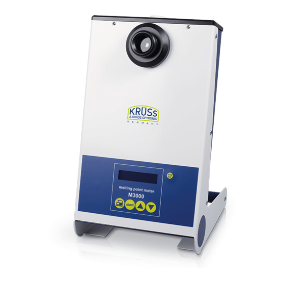 kruss M3000 Bedienungsanleitung