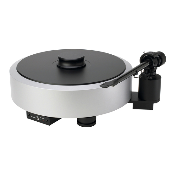 Pro-Ject Audio Systems RPM 6.1 SB SuperPack Bedienungsanleitung