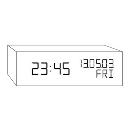 Gingko Music Click Clock Bedienungsanleitung