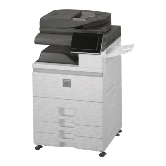 Sharp MX-M6570 Benutzerhandbuch