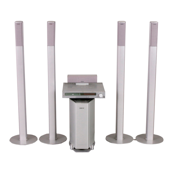 Sony DAV-S800 Bedienungsanleitung