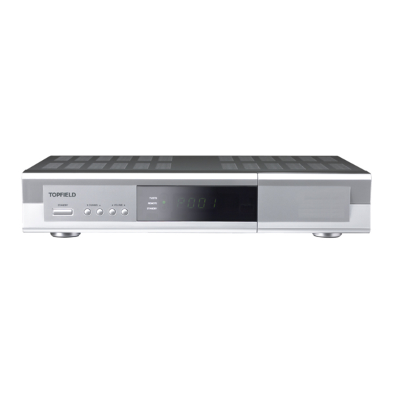 Topfield TF 7710 HCCI Bedienungsanleitung