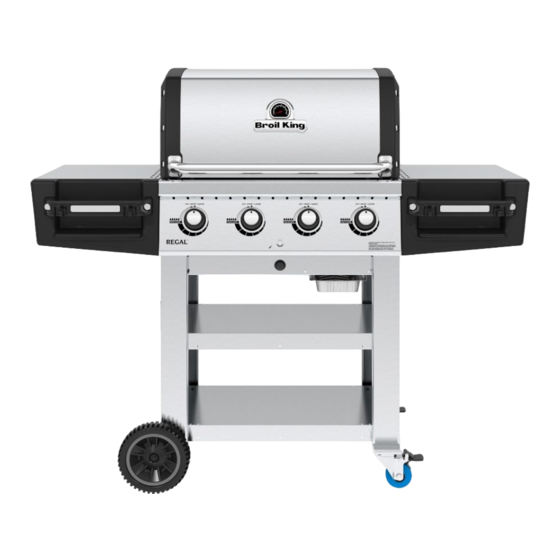 Broil King REGAL S420 COMMERCIAL 8851-52 Montageanleitung
