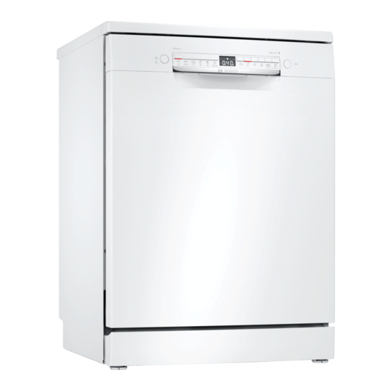 Bosch SMS2HTW72E Gebrauchsanleitung