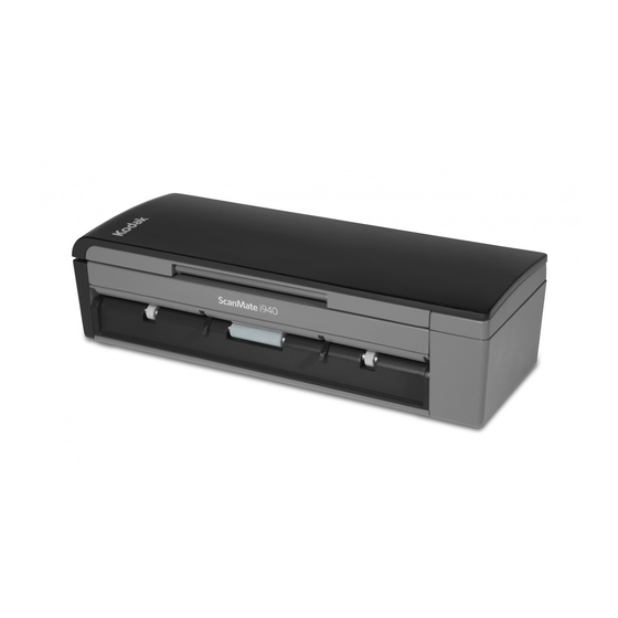 Kodak ScanMate i940 Benutzerhandbuch