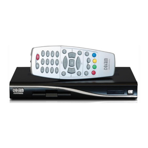 DREAM MULTIMEDIA Dreambox DM 100 Bedienungsanleitung