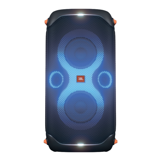 Harman JBL PARTYBOX 110 Bedienungsanleitung