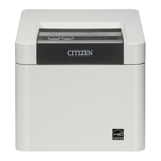 Citizen CT-E601 Handbücher
