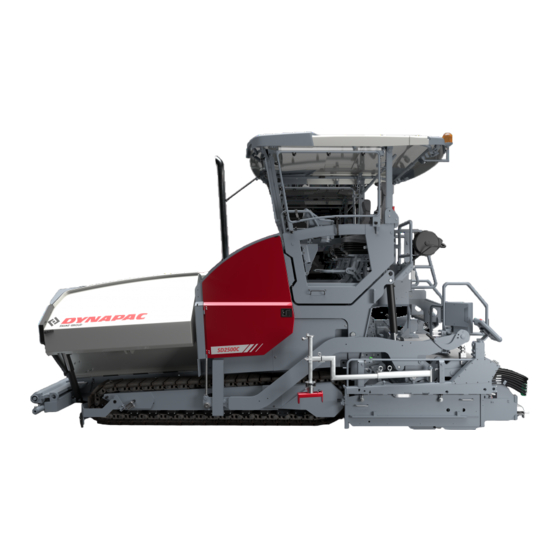 Dynapac SD2500CS Bedienungsanleitung