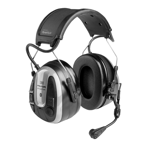 3M PELTOR WS ALERT XPV Headset Bedienungsanleitung