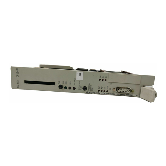 Siemens SIMATIC S5 Handbuch