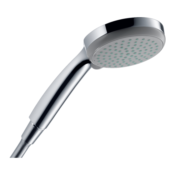 HANSGROHE Croma 100 1jet Montageanleitung