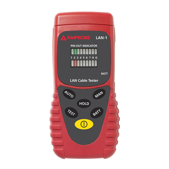 Amprobe LAN-1 Bedienungshandbuch