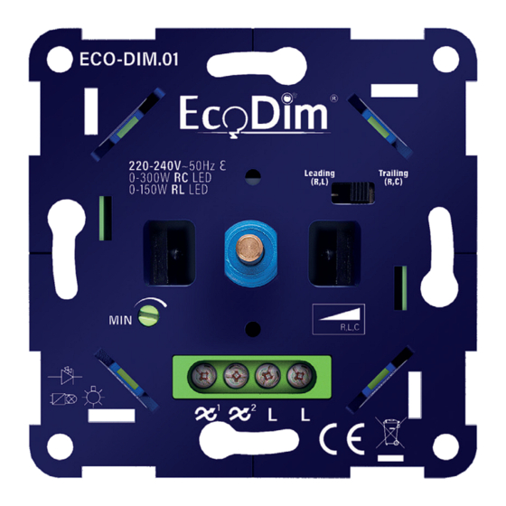 EcoDim ECO-DIM.01 Handbuch