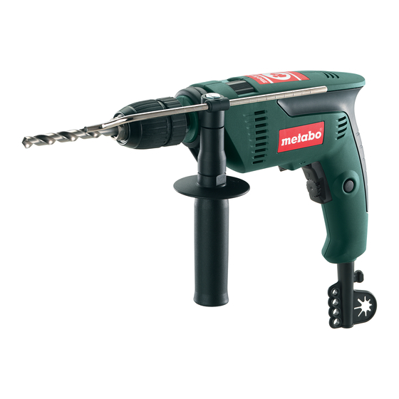 Metabo SBE 521 Gebrauchsanleitung