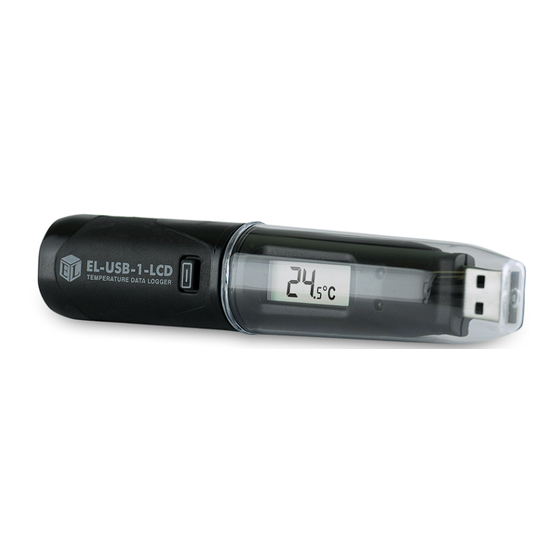 Lascar Electronics EL-USB-1 Bedienungsanleitung