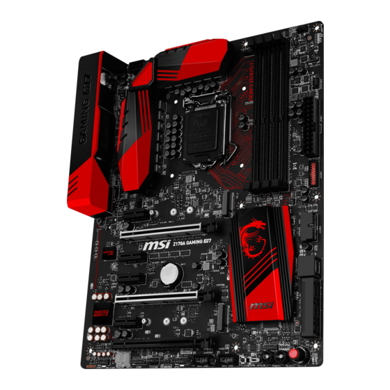 MSI Z170A GAMING M7 Kurzanleitung