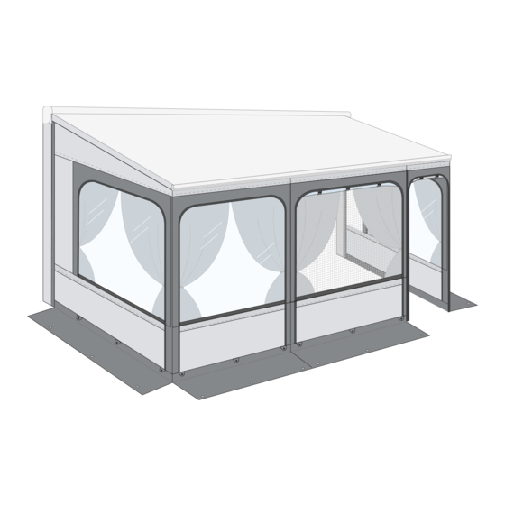 Fiamma PRIVACY ROOM Montage- Und Gebrauchsanleitung
