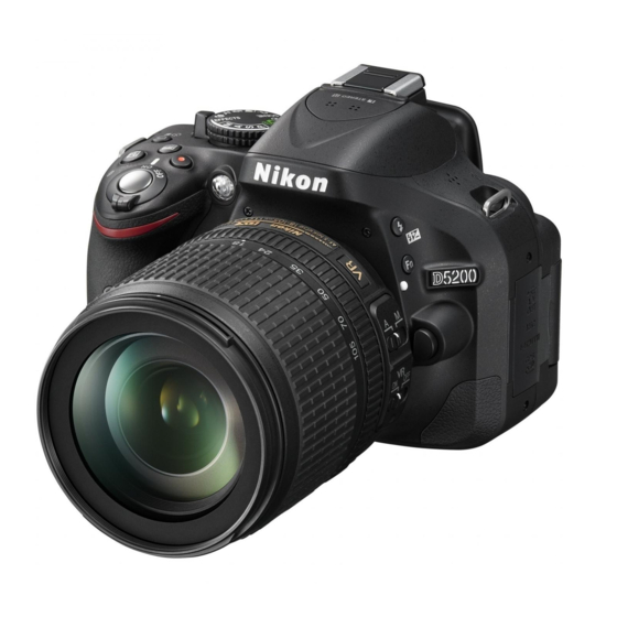 Nikon D5200 Handbuch