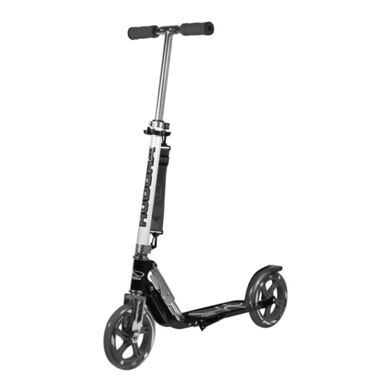Hudora Big Wheel Aufbau- Und Bedienungsanleitung