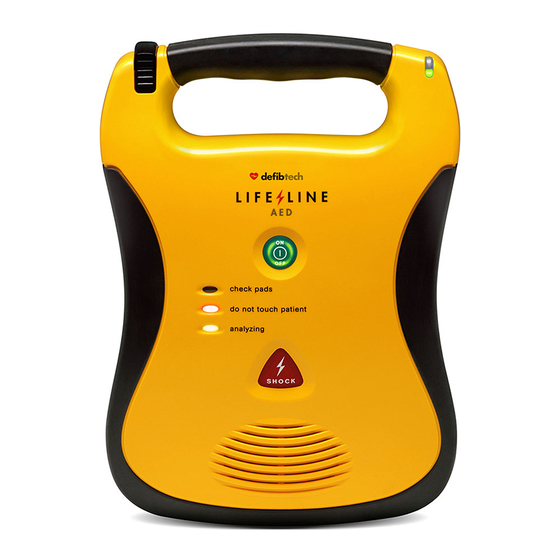 Defibtech DDU-100 Benutzerhandbuch