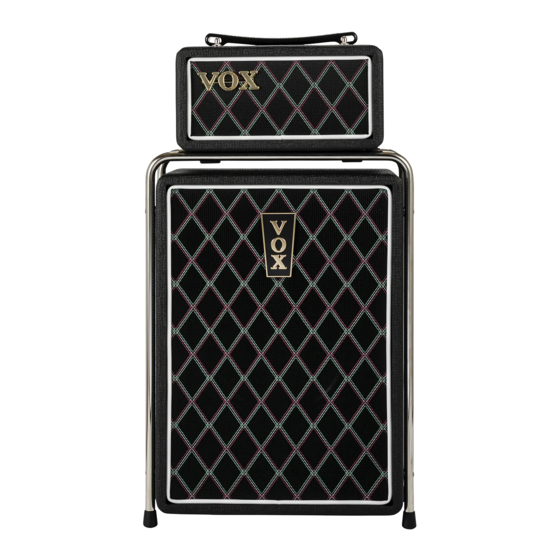 Vox MINI SUPERBEETLE BASS Bedienungsanleitung