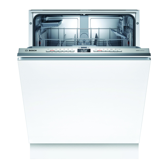 Bosch SMV4HAX48H Gebrauchsanleitung