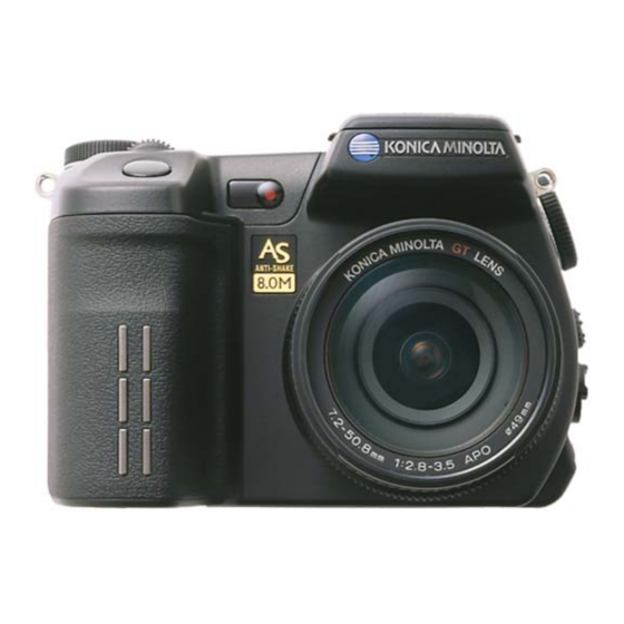 Konica Minolta DiMAGE A2 Software Installationsanleitung
