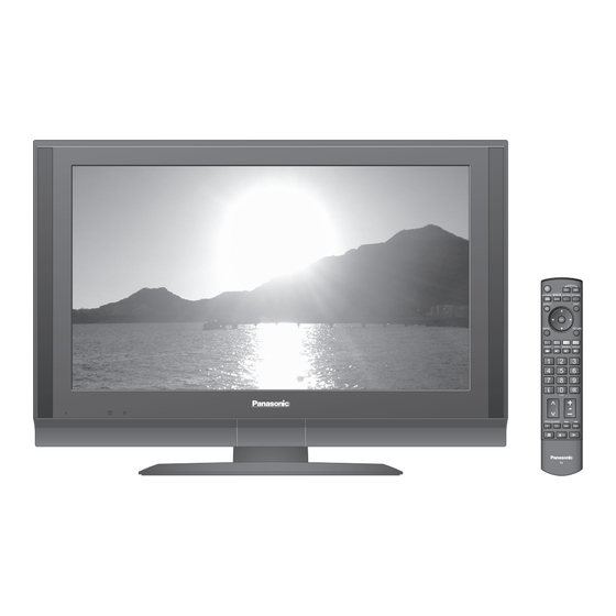 Panasonic TX-32LX700F Bedienungsanleitung