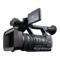 Sony Handycam HDR-AX2000E Bedienungsanleitung