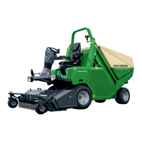 Amazone Profihopper 1500 SmartLine Betriebsanleitung