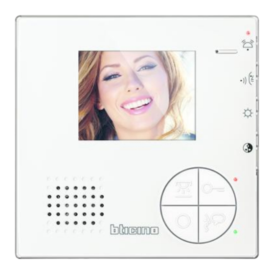 BTICINO 344502 BEDIENUNGSANLEITUNG Pdf-Herunterladen | ManualsLib