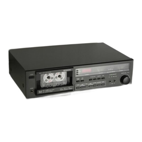 Dual CC 1462 Bedienungsanleitung