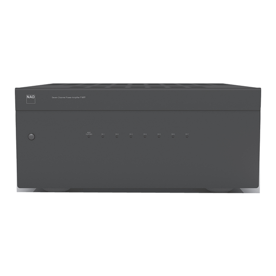 NAD T 977 Bedienungsanleitung