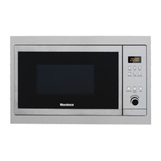 Blomberg MEE 4150 X Bedienungsanleitung