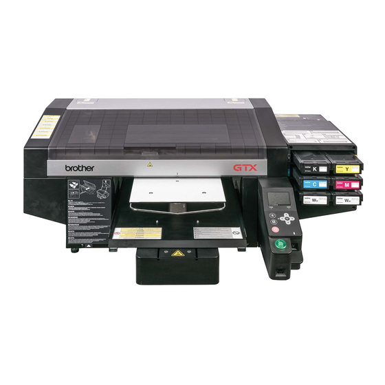 Brother GTX-4 Installationshandbuch