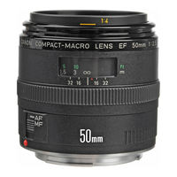 Canon EF100mm f/2.8L MACRO IS USM Bedienungsanleitung