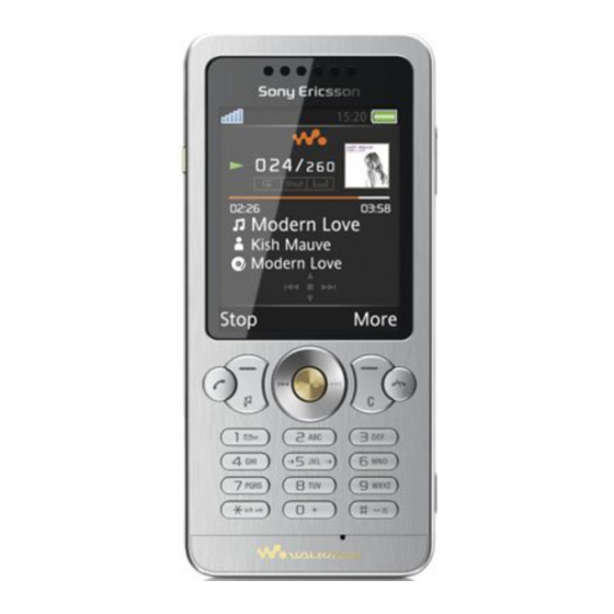 Sony Ericsson W302 Bedienungsanleitung