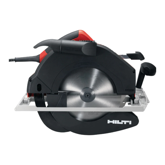 Hilti WSC 85 Original Bedienungsanleitung