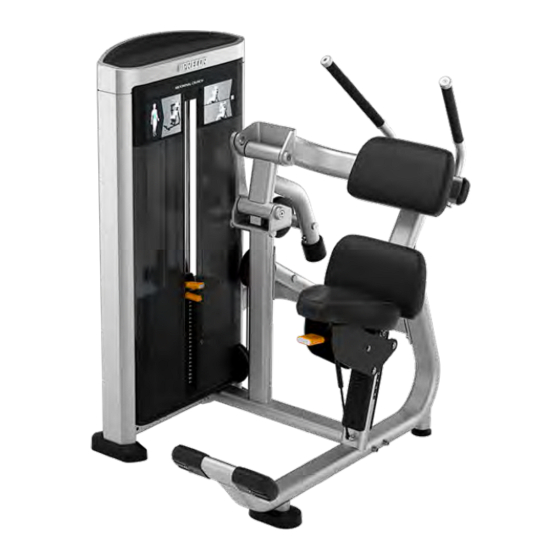 Precor Resolute Strength Selectorized Line RSL 714 Montageanleitung