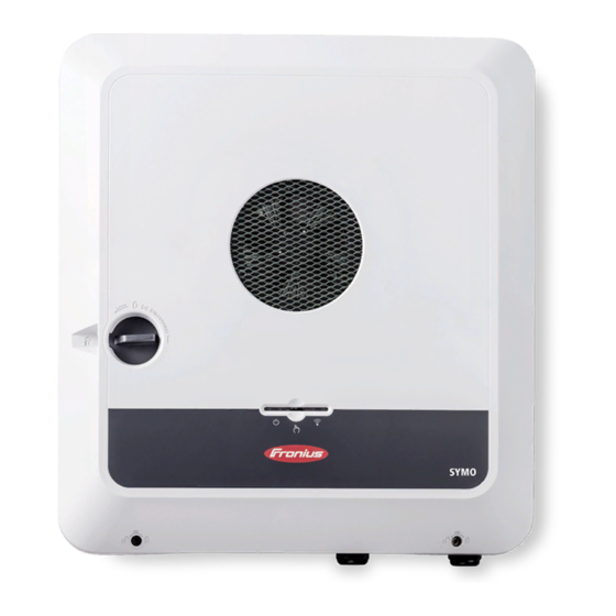 Fronius Symo GEN24 6.0 Bedienungsanleitung