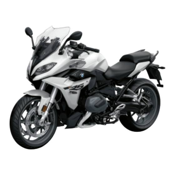 BMW Motorrad R 1250 RS 2022 Betriebsanleitung