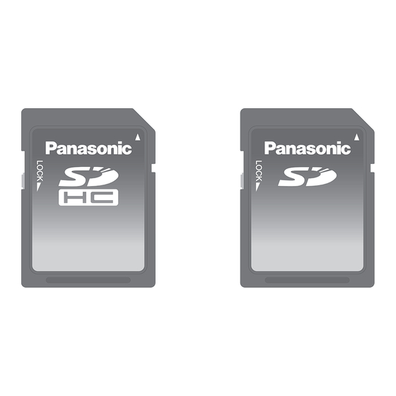 Panasonic RP-SDQ32GE1K Bedienungsanleitung