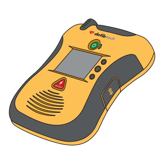 Defibtech DDU-2450 Benutzerhandbuch