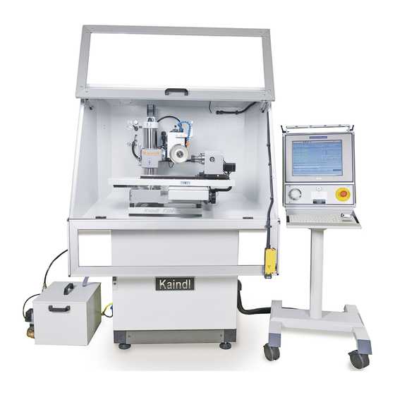 Kaindl FSM-CNC Bedienungsanleitung